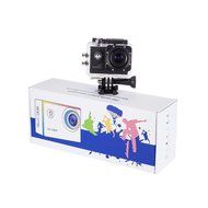 Mira-Tech Waterproof Action Camera 12MP 1080P HD with 2 Batteries and Free Accessories Kit(Wifi Black) N8