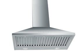 Z Line KL2-30 Stainless Steel Wall Mount Range Hood, 30-Inch N3