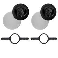 Polk Audio 90-RT In-Ceiling Speakers (Pair) Plus a Pair of Polk Audio PB LC60i Pre-Construction Brackets