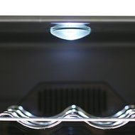Whynter WC28S SNO 28 Bottle Wine Cooler, Platinum with Lock N10