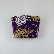 Reusable Cup Cozy, Coffee Sleeve, Insulated, Handmade, Purple N3