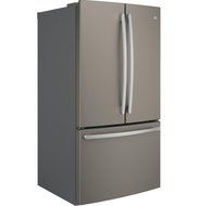 GE Slate French-Door Bottom Freezer Refrigerator - GNE29GMKES N2