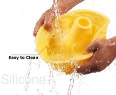 1ea 9&quot; Alekoo Non-Stick Silicone DIY Cake Bundt Pans, Chiffon Mold, Savarin Pan (High) N10