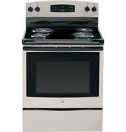 GE JB250GFSA 30" Silver Metallic Electric Coil Range N3