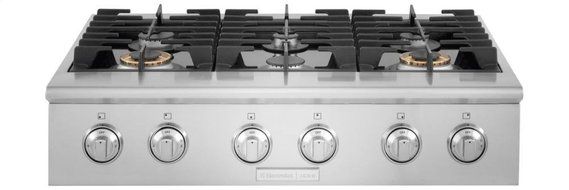 Electrolux Icon Professional E36GC76PPS 36" Slide-In Gas Cooktop with 6 Sealed Power Burners, in Stainless Steel. N3