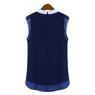 TR.OD Women Summer cloth Chiffon Sleeveless Vest Shirts Tops Blouse