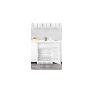Summit CT66LBIADA ADA Compliant Refrigerator-freezer in White for Built-in Use, with Cycle Defrost, Deluxe Interior... N2