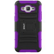 Galaxy Grand Prime Case, HLCT Rugged Shock Proof Dual-Layer PC and Soft Silicone Case With Built-In Kickstand... N26