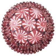 Wilton 415-2685 36 Count Christmas Peppermint Color and Cups Standard Baking Cups N3