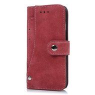 iPhone 7 Case (4.7 inch) - Slim Fit Wallet Counterfeit Cashmere Leather Extra ID/Credit Card Holders with Snap... N32