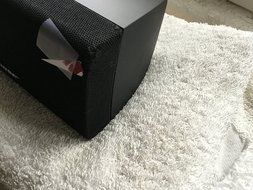 Bose Acoustimass Horizontal Cube Center Channel Speaker - Black N2