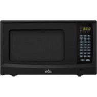 Microwave Oven 0.9-cu Ft Black Finish 6 Program Settings, Including Defrost on a Digital Touch-pad Control