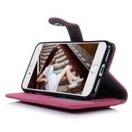 iPhone 7 Case (4.7 inch) - Slim Fit Wallet Counterfeit Cashmere Leather Extra ID/Credit Card Holders with Snap... N36