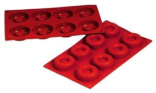 15 Cavity Pyramid Shape Non Stick Silicone Baking Mould, Ideal for Cake, Dessert, Ice Cream, Chocolate, Fondant... N6