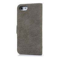 iPhone 7 Case (4.7 inch) - Slim Fit Wallet Counterfeit Cashmere Leather Extra ID/Credit Card Holders with Snap... N39