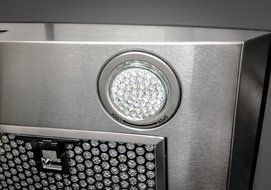 Kitchen Bath Collection ISL75A-LED Stainless Steel Island-Mounted Kitchen Range Hood with Arched Tempered Glass... N6
