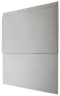 Air King BS48 48" Wide x 33.44" High Professional Series Range Hood Back Splash, Stainless Steel N2
