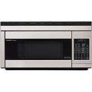 Sharp R-1871 1.1-Cubic-Foot 850-Watt Over-the-Range Convection Microwave, White