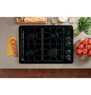 GE JGP333DETBB 30" Black Gas Sealed Burner Cooktop N2