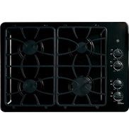 GE JGP333DETBB 30" Black Gas Sealed Burner Cooktop N3