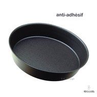 Paderno World Cuisine 11 Inch Non-Stick Plain Round Cake Pan N3