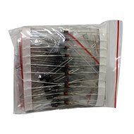 100 pcs Rectifier Diode Tape kit,1N4148 1N4007 1N5819 1N5399 FR107 FR207 1N5408 1N5822