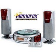 Memorex MICRO STEREO SYSTEM Plays audio CD, CD-R/RW MX4107
