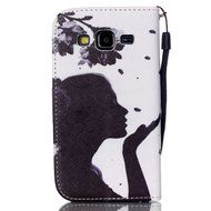 Galaxy Core Prime Case,Galaxy Core Prime Wallet Case,Phezen PU Leather Magnetic Closure Stand Flip Cover Credit... N18