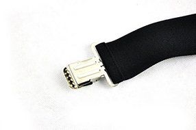 Obula(TM) Mens Clip-on Suspenders 50mm Y-Shape Adjustable Durable Braces New Fashion Solid Elastic Belts Straps... N2