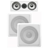 Acoustic Audio CST827 Complete 7.2 Home Theater Speaker Set with Center Channel and Subwoofer 2650 Watts