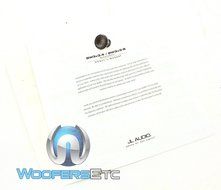 JL Audio 8W3V3-4 8" Single 4-Ohm W3V3 Series Subwoofer N3