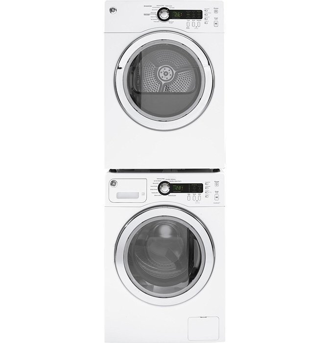 Ge GIDDS-290060 Energy Star 2.2 Cu.Ft. Front Load Washing Machine, White, Multiple Cycles N6