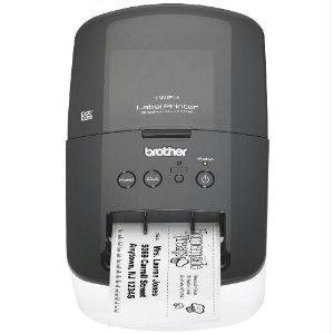 Brother Ql 710W - Label Printer - Monochrome - Direct Thermal - Roll (6.2 Cm) - 300 X 600 Dpi - Up To 93 Labels...