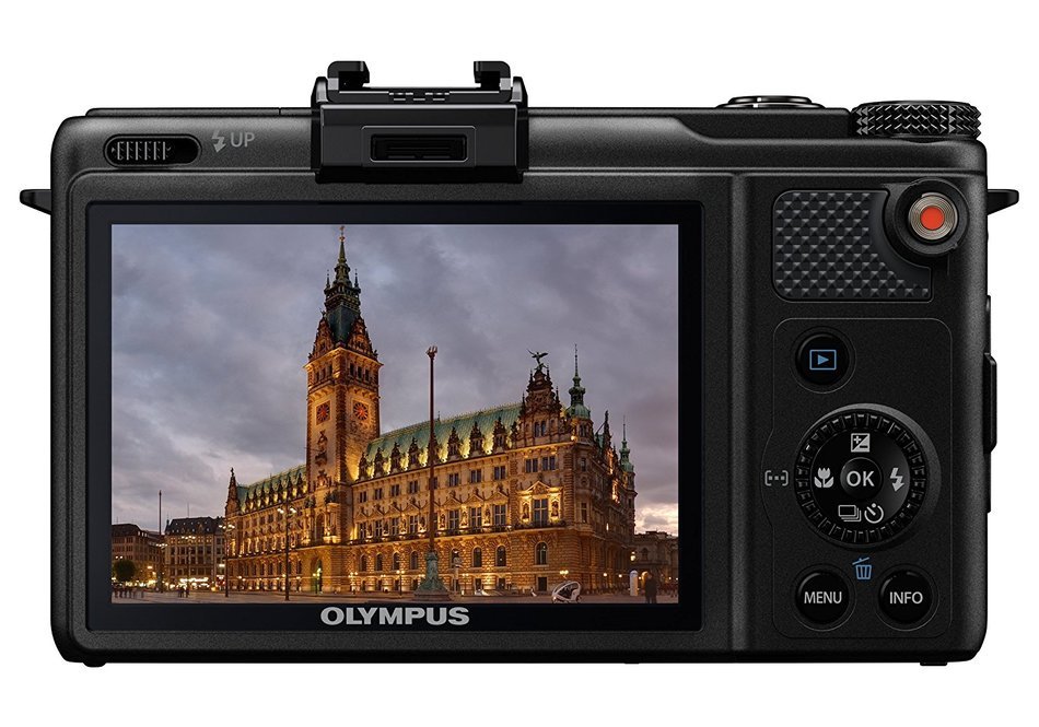 Olympus XZ-1 10 MP Digital Camera with f1.8 Lens and 3-Inch OLED Monitor (Black) (Old Model) N5