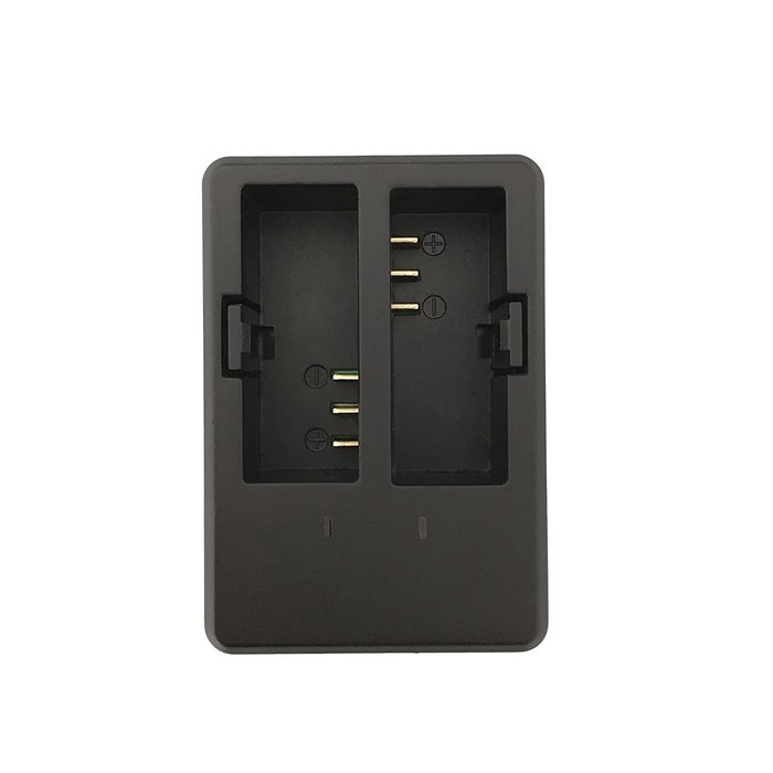 TEKCAM Dual-slot Battery Charger with Micro USB Cable for SJCAM DBPOWER EX5000 14MP Lightdow LD4000 LD6000 1080P... N8