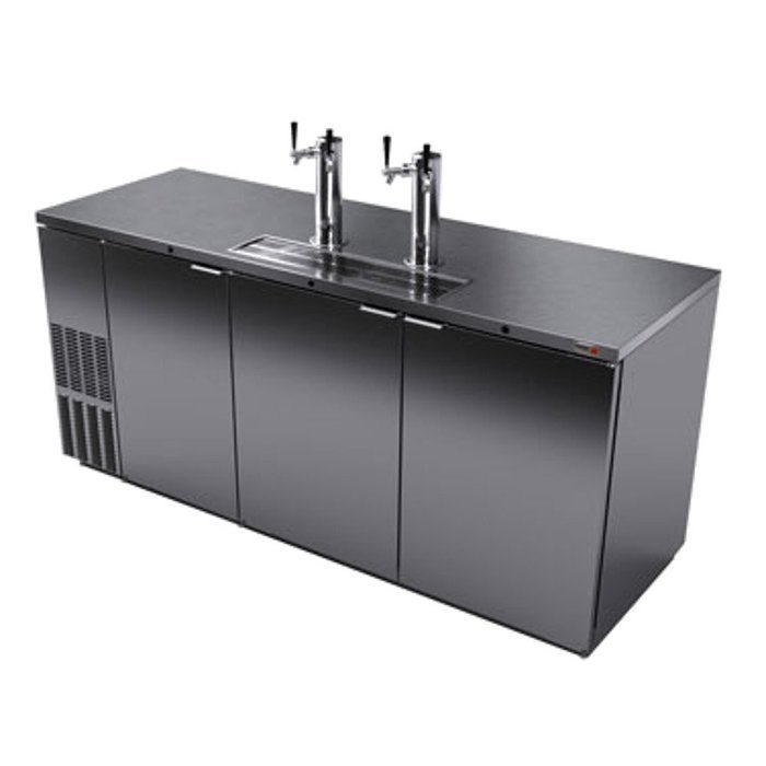 Fagor Refrigeration FDD-79S Four Keg Stainless Steel Draft Beer Cooler
