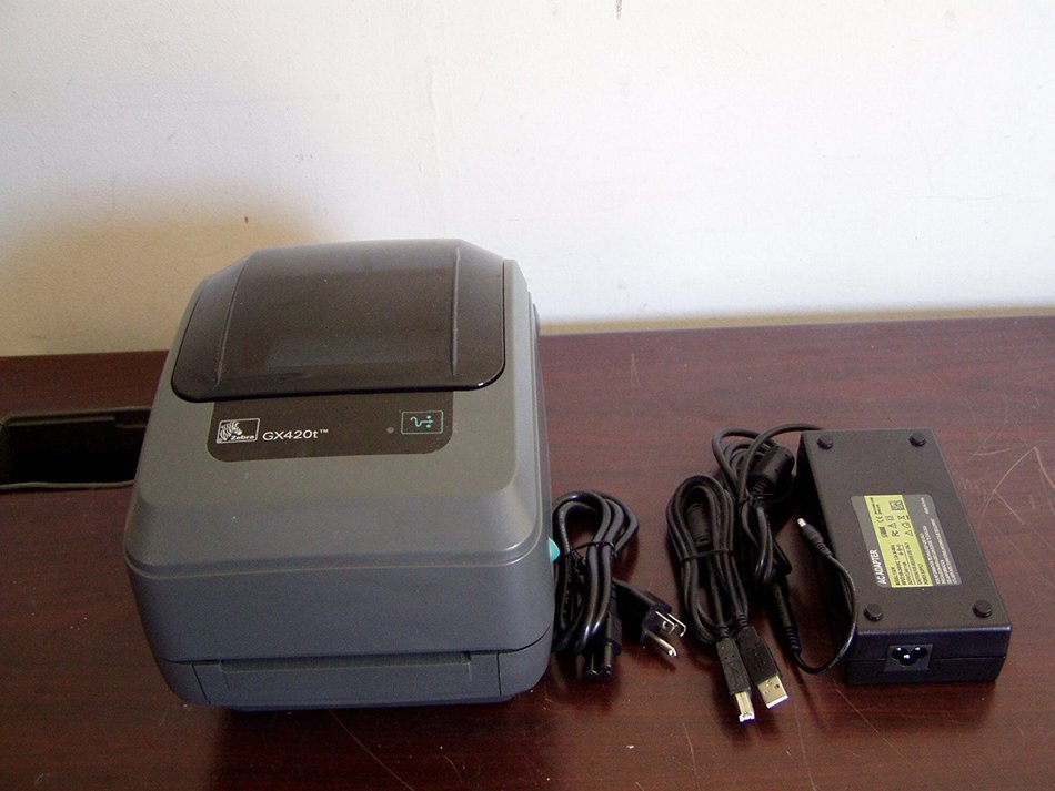 Zebra GX420t GX42-102410-000 Ethernet, USB,Serial Printer GX42-102410-000 N7