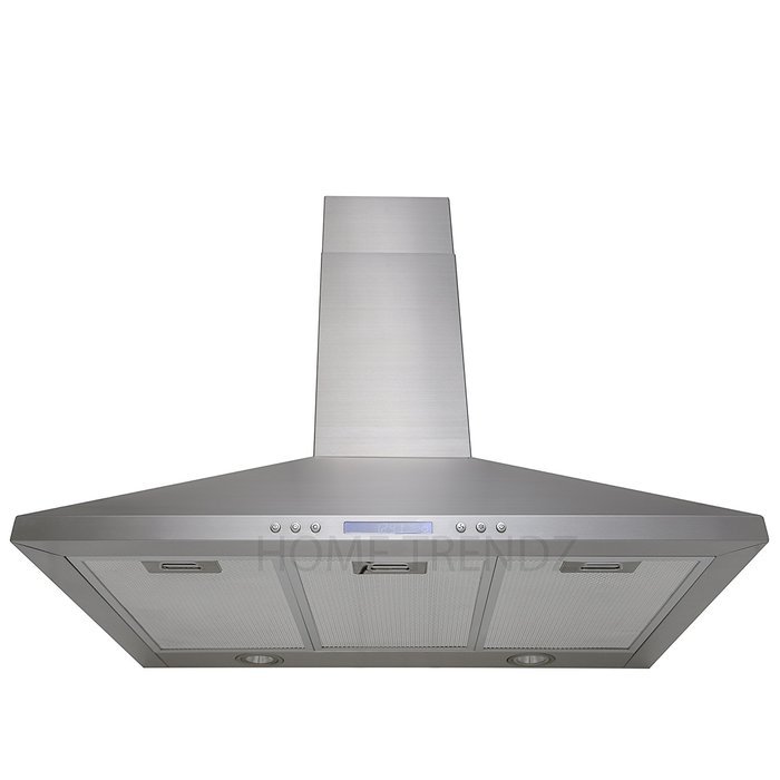 30" Kitchen Wall Mount Stainless Steel Range Hood Stove Vents Brushed Nickel N4