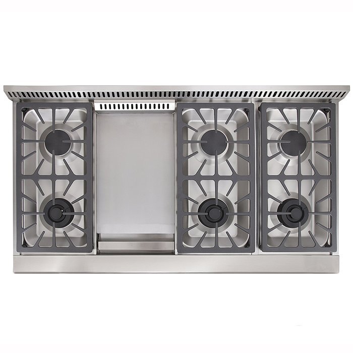 Professional 6.7 Cu. Ft. Gas Convection Range N4