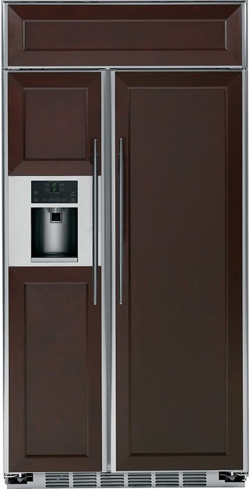 GE PSB48YPHSV Profile 28.6 Cu. Ft. Custom Panel Counter Depth Built-In Side-By-Side Refrigerator