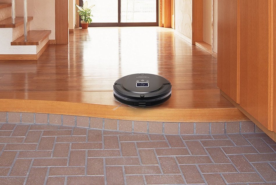Amtidy A320 Mini Automatic Robot Vacuum - Black N5