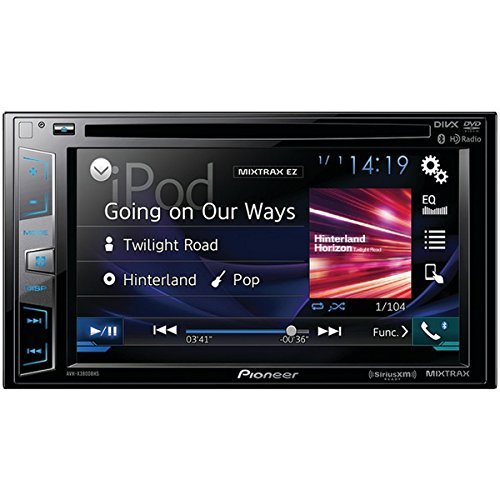 PIONEER AVH-X2800BS 6.2" Double-DIN In-Dash DVD Receiver with Bluetooth(R), Siri(R) Eyes Free...