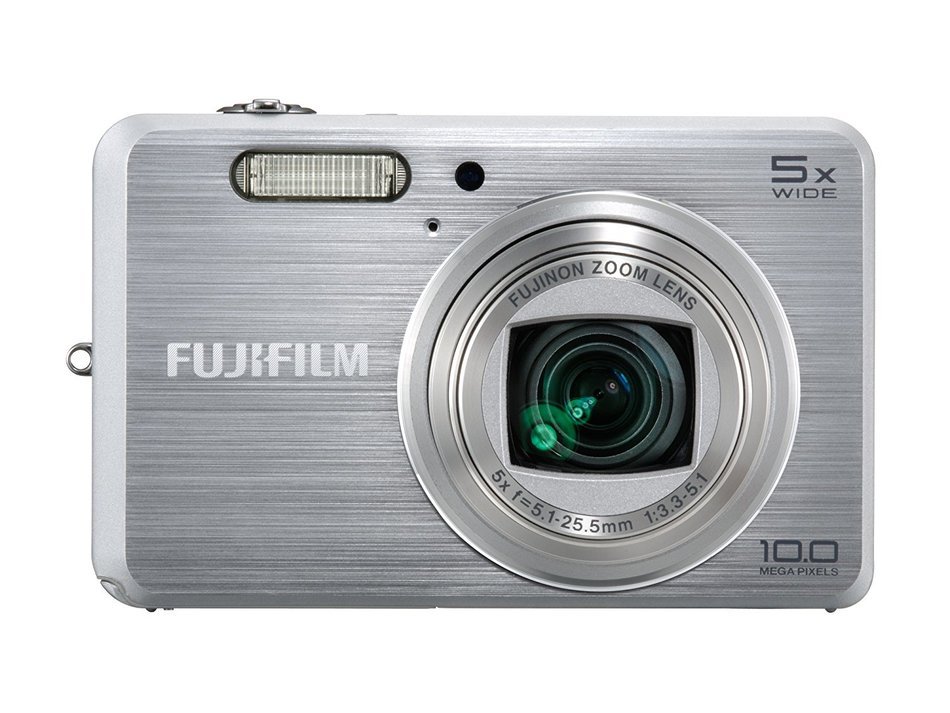 Fujifilm FinePix J150 10MP Digital Camera with 5x Optical Zoom (Silver ...