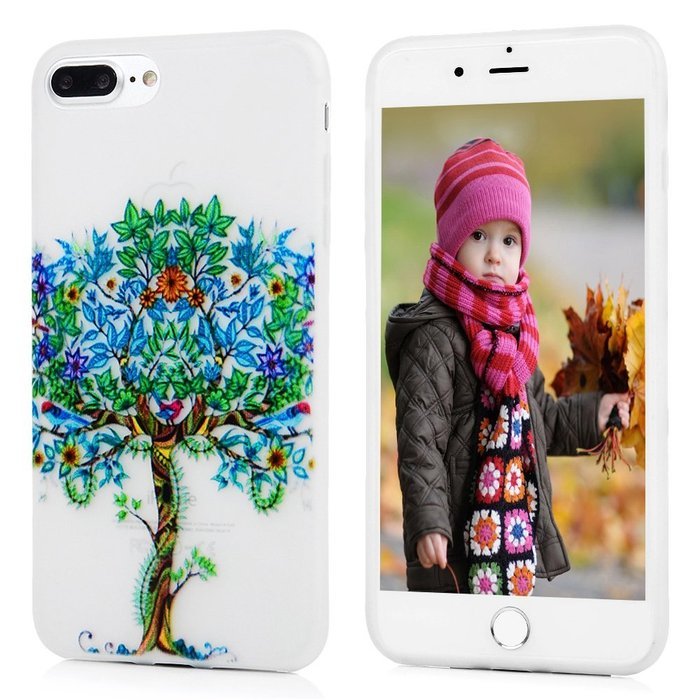 Badalink iPhone 7 Plus Case (5.5") Shockproof Drop Protection Soft TPU Flexible Easy Grip Bumper Slim Protective... N19