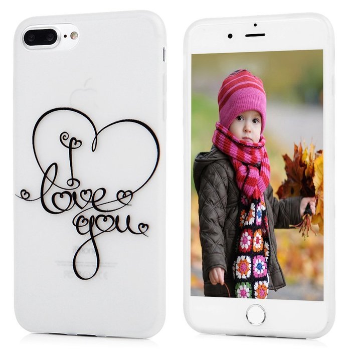 Badalink iPhone 7 Plus Case (5.5") Shockproof Drop Protection Soft TPU Flexible Easy Grip Bumper Slim Protective... N25