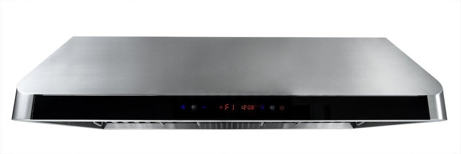Golden Vantage 36" Under Cabinet Stainless Steel Range Hood GV1801A-90 with New Panel Design Gas sensor Remote... N3