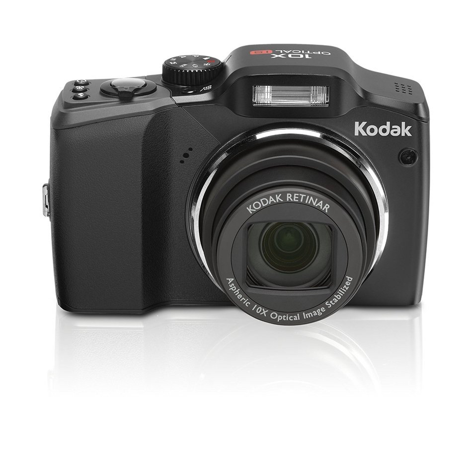 Kodak Easyshare ZD15 10MP Digital Camera with 10x Optical Image Stabilized Zoom with 2.5 inch LCD (Black) N2