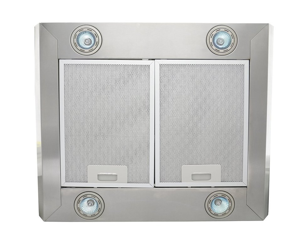 Awoco 36" RH-IG10 Stainless Steel Island Mounted 6 Speeds 900CFM Range Hood with 4 Lights N4