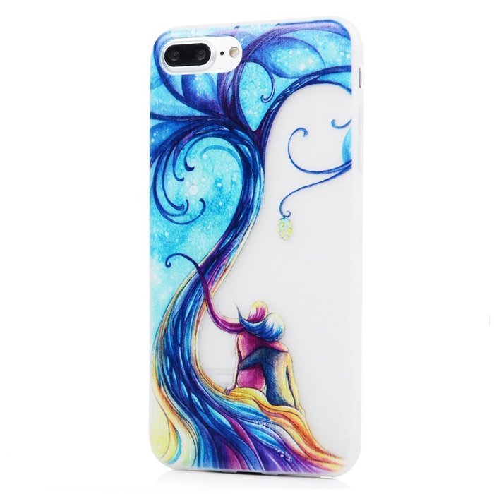 Badalink iPhone 7 Plus Case (5.5") Shockproof Drop Protection Soft TPU Flexible Easy Grip Bumper Slim Protective... N31