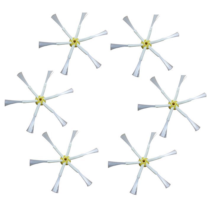 Hamuty 6pcs 6 Armed Side Brush For iRobot Roomba 500 600 700 Series